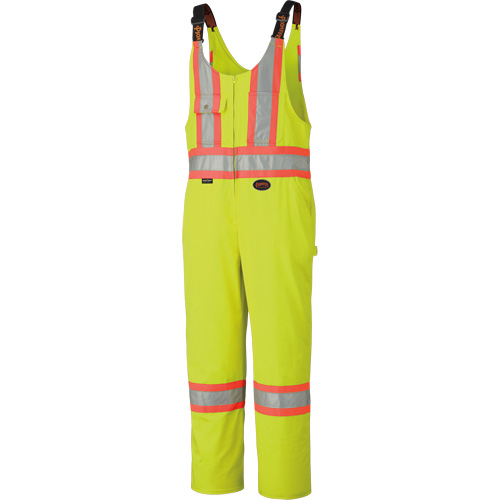 6616T High-Visibility Heavy-Duty Overalls, Poly-Cotton, 40 (Tall), High Visibility Lime-Yellow M & M Nord Ouest Inc