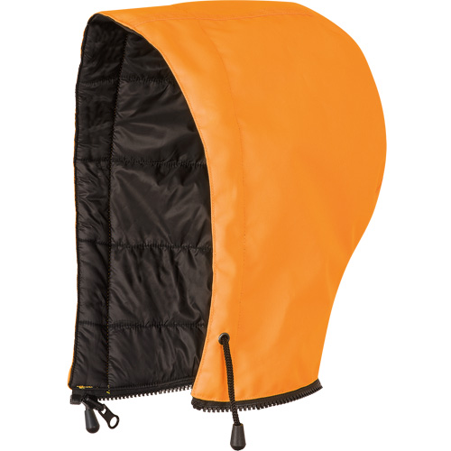 5770H Capuchon pour manteau de s&eacute;curit&eacute; haute visibilit&eacute; r&eacute;versible, Orange haute visibilit&eacute;, Nylon/Polyester M & M Nord Ouest Inc