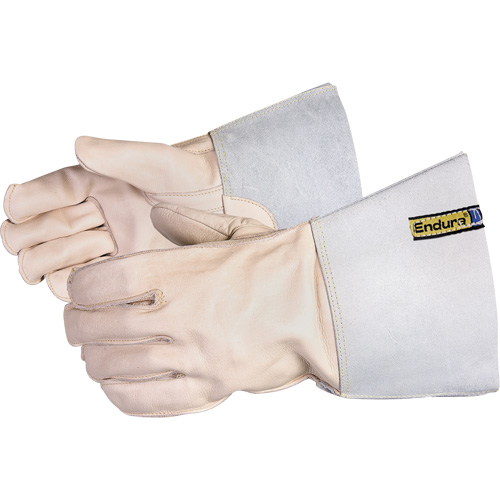 Welder's Gloves with Kevlar&reg; Sewn Out-Seams, Split Cowhide, Size 7 M & M Nord Ouest Inc