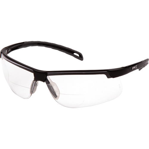 Lunettes de lecture H2MAX avec monture noire, Antibu&eacute;e, Transparent, Dioptrie 2,0 M & M Nord Ouest Inc