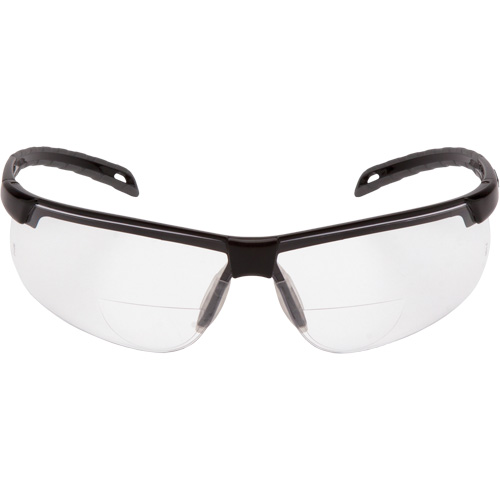 Lunettes de lecture H2MAX avec monture noire, Antibu&eacute;e, Transparent, Dioptrie 2,0 M & M Nord Ouest Inc
