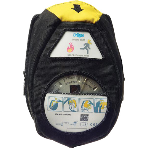 Cagoule d'&eacute;vacuation Parat, Taille unique M & M Nord Ouest Inc