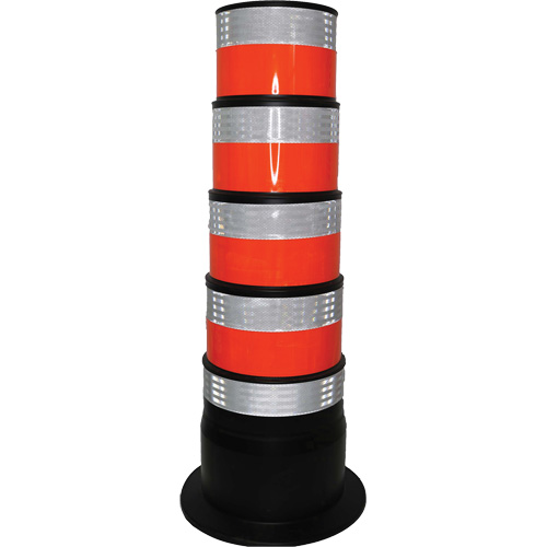 D&eacute;lin&eacute;ateur, Hauteur 47,25", Orange/Blanc M & M Nord Ouest Inc