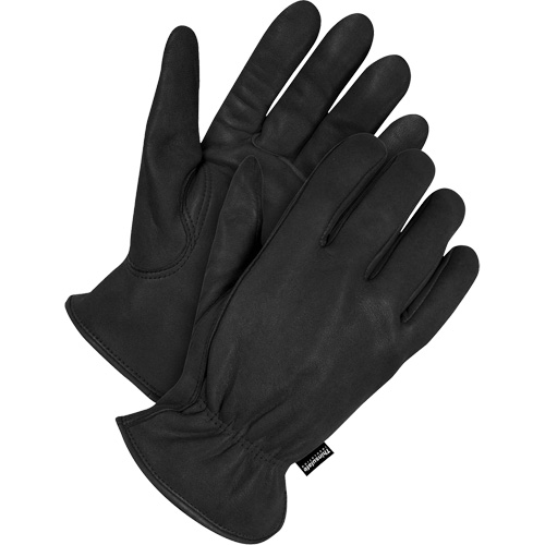 Gants de conducteur classiques doubl&eacute;s, 2T-Grand, Paume en Cuir fleur de daim, Thinsulate M & M Nord Ouest Inc