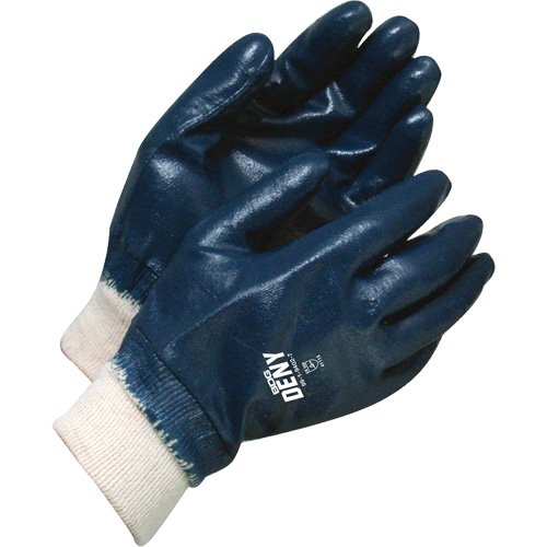 Gants avec poignet en tricot Deny, 11, R&ecirc;vetement Nitrile, Enveloppe en Coton M & M Nord Ouest Inc