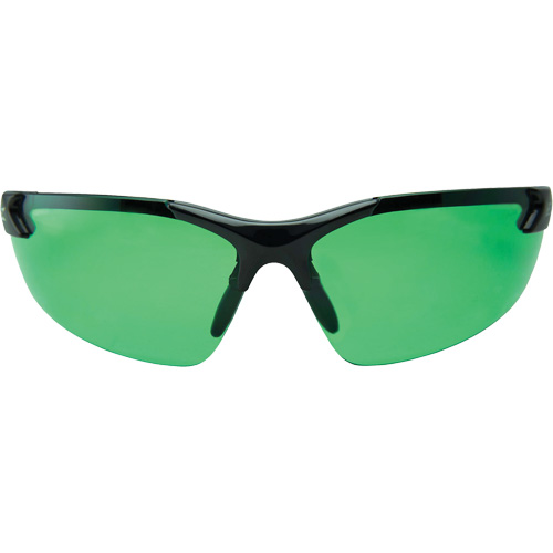 Zorge G2 Safety Glasses, Green Lens, Anti-Scratch, ANSI Z87+/MCEPS GL-PD 10-12/Meets/Exceeds CSA Z94.3 M & M Nord Ouest Inc
