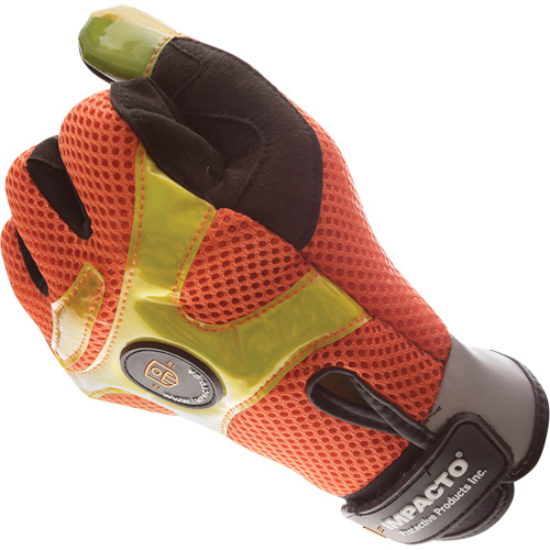 High-Visibility Anti-Vibration Air Gloves, Size Large/9 M & M Nord Ouest Inc