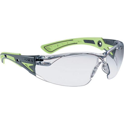 Lunettes de s&eacute;curit&eacute; Rush+, Lentille Transparent, Antibu&eacute;e/Anti-&eacute;gratignures M & M Nord Ouest Inc