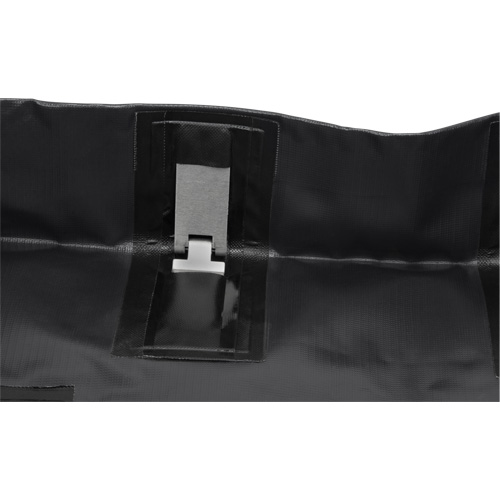 Berme repliable, Capacit&eacute; 30 gal. US, 3' la x 3' lo x 6" h, Support &agrave; encliqueter M & M Nord Ouest Inc