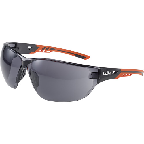 Lunettes de s&eacute;curit&eacute; enveloppantes NESS+, Lentille Fum&eacute;e, Antibu&eacute;e/Anti-&eacute;gratignures M & M Nord Ouest Inc