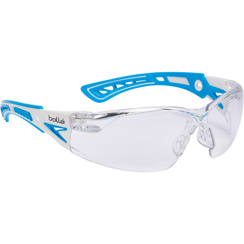 Lunettes de s&eacute;curit&eacute; RUSH+, Lentille Transparent, Antibu&eacute;e/Anti-&eacute;gratignures, ANSI Z87+/R&eacute;pond ou surpasse la norme CSA Z94.3 M & M Nord Ouest Inc