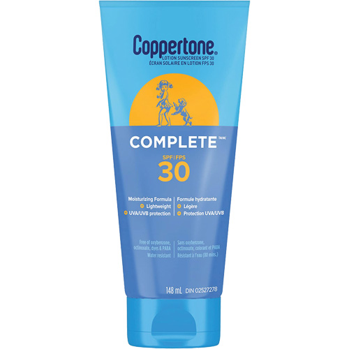 Protection solaire compl&egrave;te Coppertone, FPS 30, Lotion M & M Nord Ouest Inc
