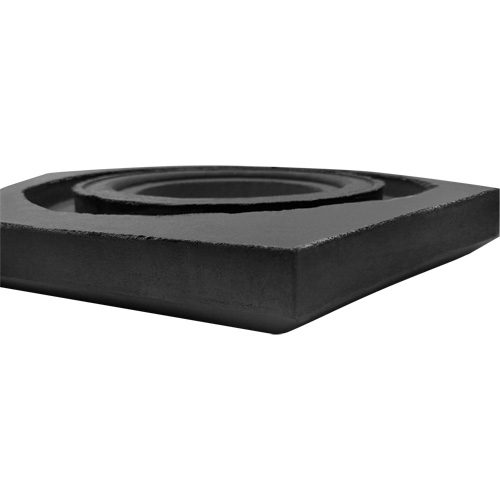 Rubber Channelizer Base, 15 lbs. M & M Nord Ouest Inc