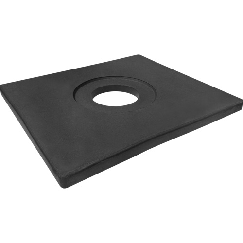 Rubber Delineator Post Base, 10 lbs. M & M Nord Ouest Inc