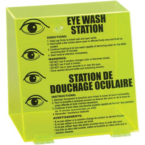 Eye Wash Station, Single M & M Nord Ouest Inc