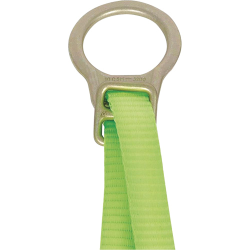 SA-5405-6 Shock Absorbing Lanyard, 6', Snap Hook Center, Snap Hook Leg Ends, Polyester M & M Nord Ouest Inc