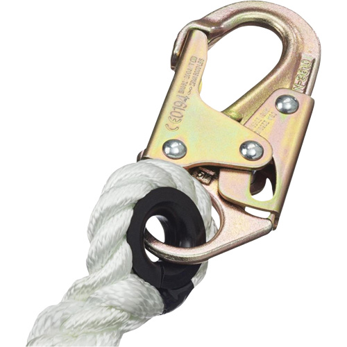 LAN-1222-4 Longe &agrave; corde de retenue 5/8", 1 branches, 4', Classe CSA A M & M Nord Ouest Inc