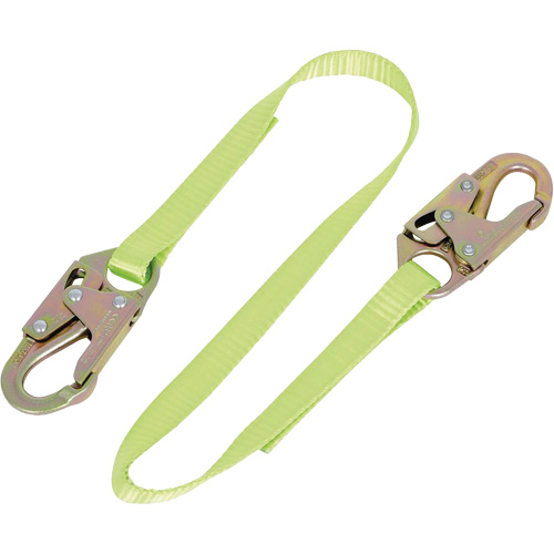LAN-3400-4 Restraint Webbing Lanyard, 1 Legs, 4', CSA Class B M & M Nord Ouest Inc