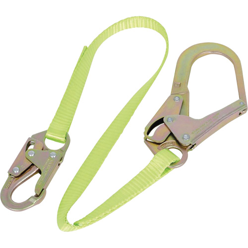 LAN-3402-4 Restraint Webbing Lanyard, 1 Legs, 4', CSA Class B M & M Nord Ouest Inc