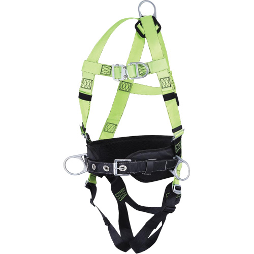 FBH10000L1020-S  Contractor Series Safety Harness with Positioning Belt, CSA Certified, Class ALP, Small M & M Nord Ouest Inc