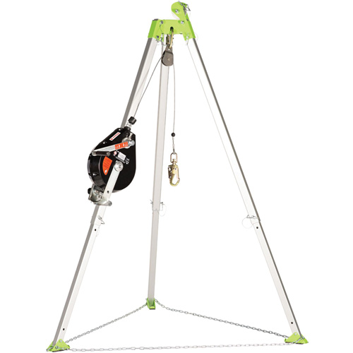 SRL-73303-96 Cable Self-Retracting Lifeline with Recovery, 96', Galvanized Steel, Swivel M & M Nord Ouest Inc