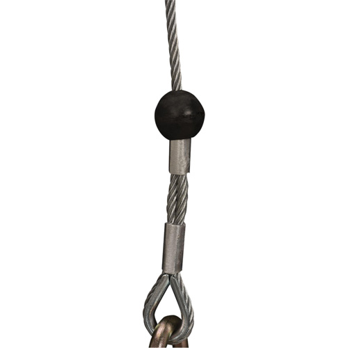 SRL-73303-96 Cable Self-Retracting Lifeline with Recovery, 96', Galvanized Steel, Swivel M & M Nord Ouest Inc