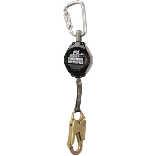 SRL-76105-6AR Arc Flash Self-Retracting Lifeline, 6', Dyneema&reg;, Swivel M & M Nord Ouest Inc