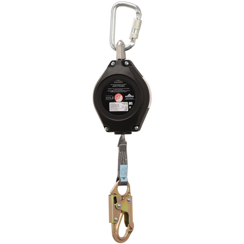 SRL-80302-18LE Self-Retracting Lifeline, 18', Dyneema&reg;, Swivel M & M Nord Ouest Inc