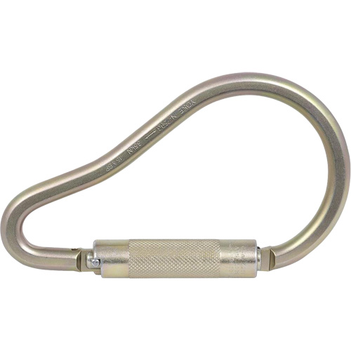 CP-04011-1 Zinc Plated Carabiner with 2" Gate Opening, Steel M & M Nord Ouest Inc