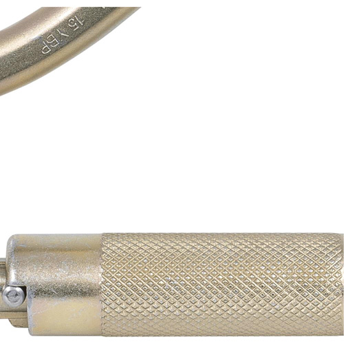 CP-04011-1 Zinc Plated Carabiner with 2" Gate Opening, Steel M & M Nord Ouest Inc