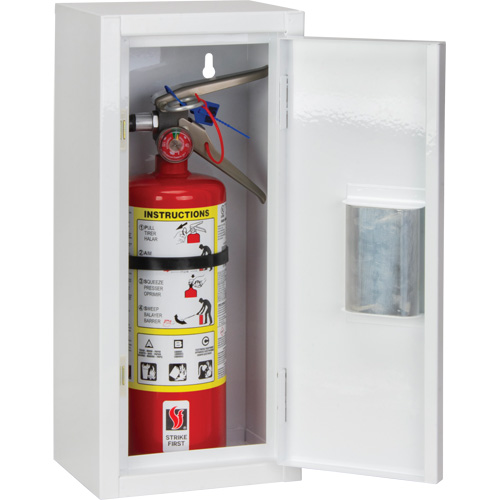 Indoor Fire Extinguisher Cabinet, 8" W x 18" H x 6" D M & M Nord Ouest Inc