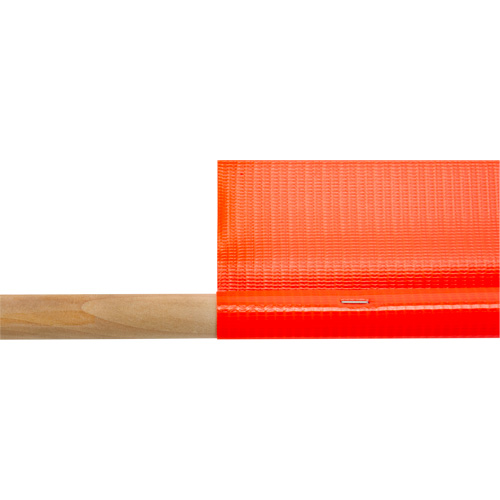 Drapeau de s&eacute;curit&eacute; routi&egrave;re, Mailles, Avec manche M & M Nord Ouest Inc