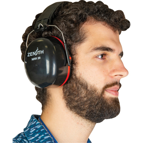 Passive Ear Muffs, Headband, 28 NRR dB M & M Nord Ouest Inc