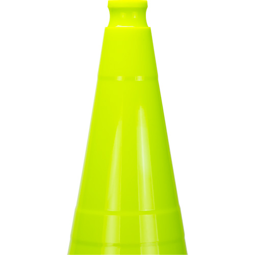 Premium Traffic Cone, 28", Lime Green M & M Nord Ouest Inc
