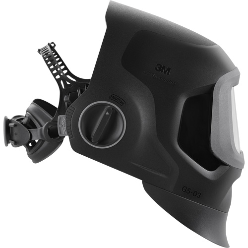 Speedglas G5-03 Pro Black Fixed Front Welding Helmet, 2.8" L x 4.3" W View Area, 8-14/3/5 Shade Range, Black M & M Nord Ouest Inc