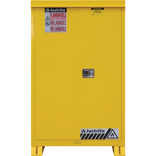 Armoire ext&eacute;rieure pour produits inflammables, 45 gal., 2 Porte(s), 43" La x 65" h x 18" p M & M Nord Ouest Inc