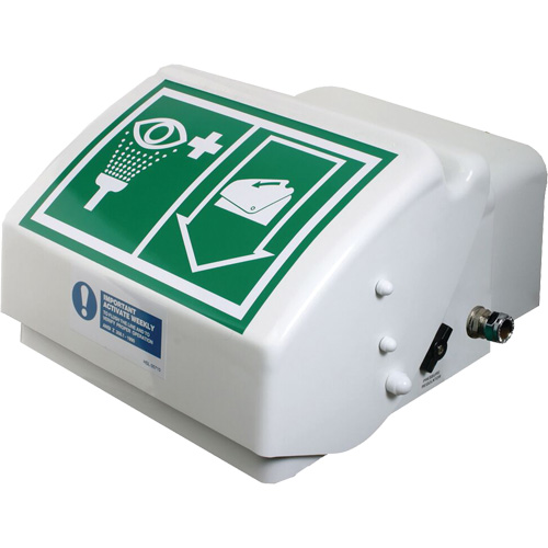 Eye/Face Wash, Wall-Mount Installation, Plastic Bowl M & M Nord Ouest Inc