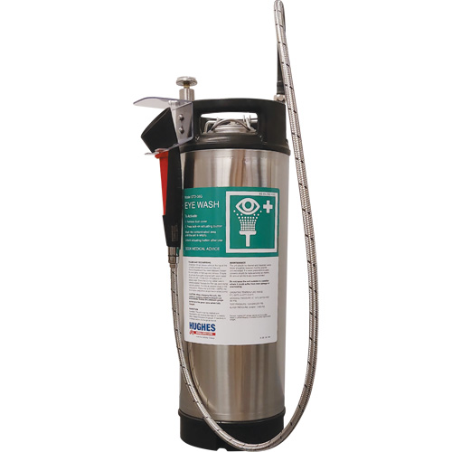 Portable Self-Contained Emergency Wash, Pressurized, 4 gal. Capacity, Meets None M & M Nord Ouest Inc