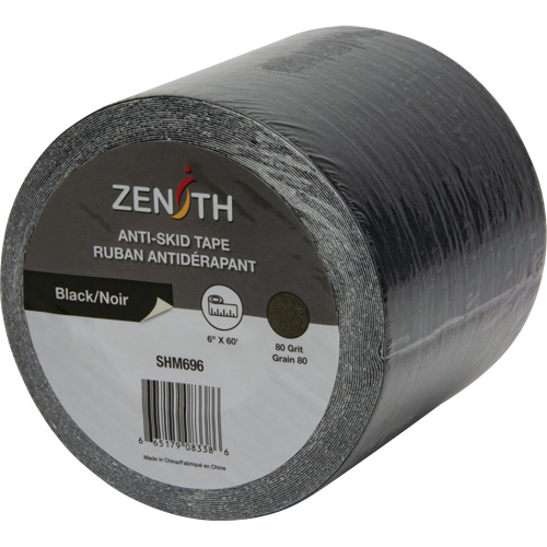 Anti-Skid Tape, 6" x 60', Black M & M Nord Ouest Inc