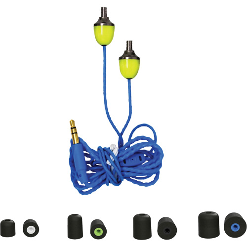 Listen-Only Wired Earbuds M & M Nord Ouest Inc