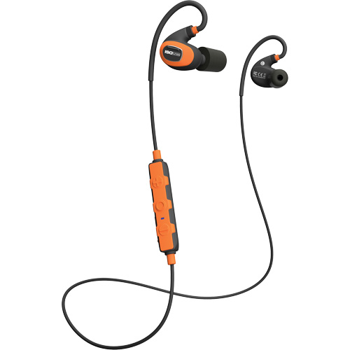Safety Orange Pro 2.0 Bluetooth Earbuds M & M Nord Ouest Inc