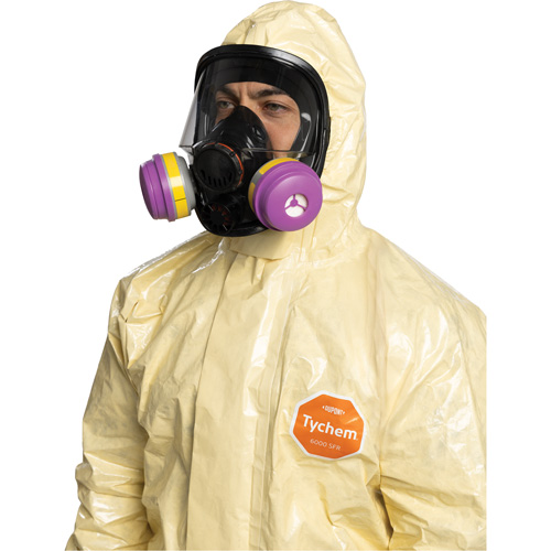 Tychem&reg; 6000 SFR Coverall, Size Small, Khaki M & M Nord Ouest Inc