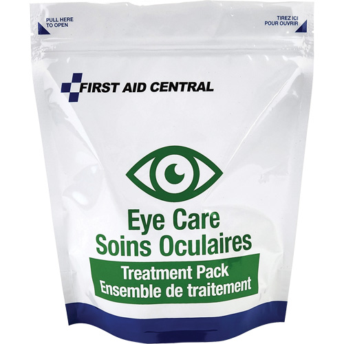 10-Piece Eye Care Refill Pack for Emergency Response First Aid Kit M & M Nord Ouest Inc