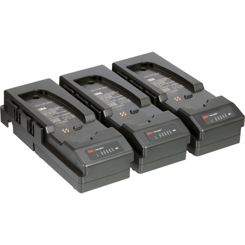 Emballage de chargeur de pile &agrave; trois postes Versaflo  pour APR motoris&eacute; TR-300+ M & M Nord Ouest Inc