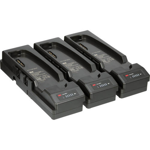 Versaflo 3-Station Battery Charger Pack for Versaflo TR-600 & TR-800 M & M Nord Ouest Inc