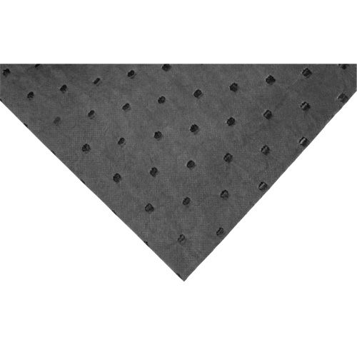 Bonded Sorbent Rolls, Mediumweight, 150' L x 30" W, 16 gal. Absorbancy M & M Nord Ouest Inc