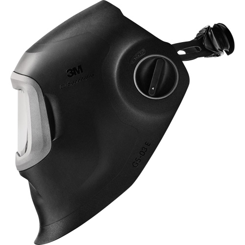 Masque de soudage Speedglas G5-03 E 09-0100-20 avec ADF G5NC, 4,2" lo x 2,1" la Champ de vision, Teinte 3/5/8 - 12, Noir M & M Nord Ouest Inc