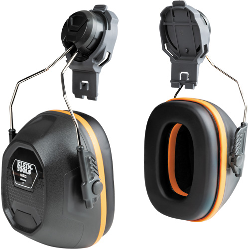 Cache-oreilles pour casques de s&eacute;curit&eacute;, Fixation pour casque, 27 NRR dB M & M Nord Ouest Inc