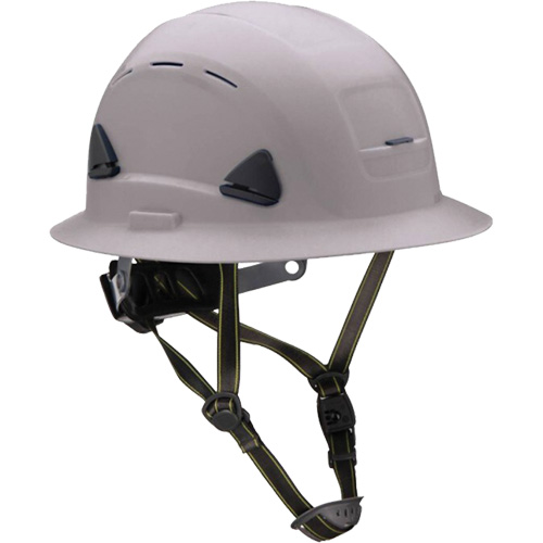 Fibre Metal Climbing Style Helmet with Full Brim, Meets CSA Type 2, Ratchet Suspension, Vented M & M Nord Ouest Inc