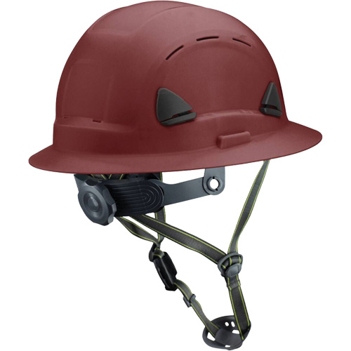 Fibre Metal Climbing Style Helmet with Full Brim, Meets CSA Type 2, Ratchet Suspension, Vented M & M Nord Ouest Inc